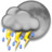 Night Thunderstorms Icon